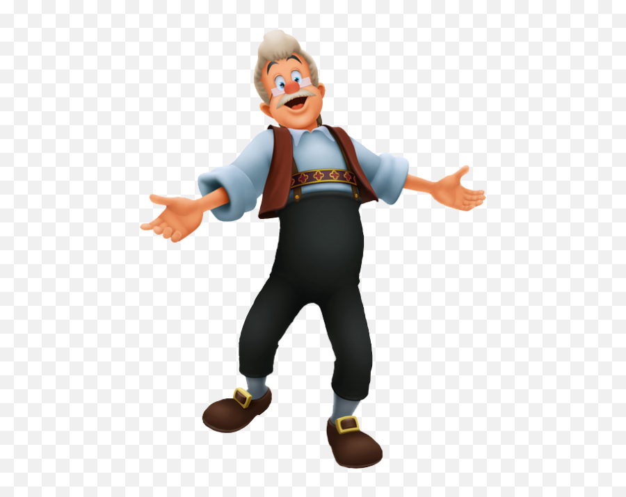 Full Size Png Image - Geppetto Kingdom Hearts,Pinocchio Png