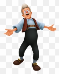 Full Size Png Image - Geppetto Kingdom Hearts,Pinocchio Png