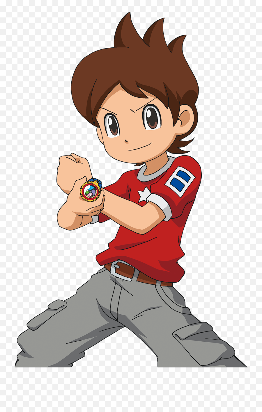 Download Nate - Yo Kai Watch Hero Png Image With No Yo Kai Watch Nathan Adams,Hero Png