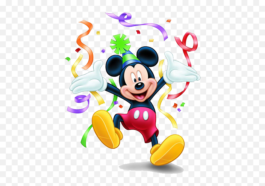 Download Birthday Mickey Mouse Clipart - Clipart Mickey Mouse Birthday Png,Mickey Mouse Clipart Png