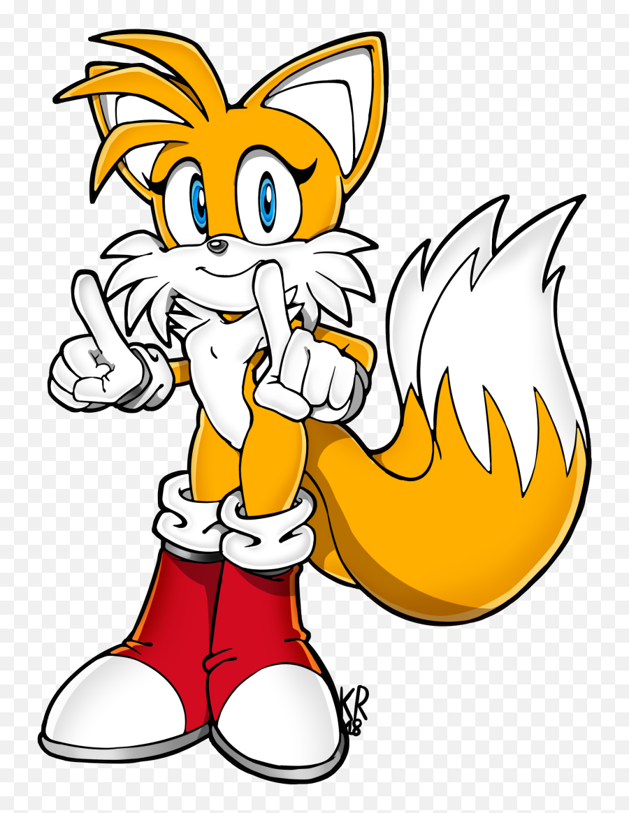 Tails Is My Favorite Female Sonic - Miles Tails Prower Female Png,Sonic And Tails Logo