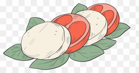 Italian Food - Caprese Clipart Free Download Transparent Italian Food Clip Art Png,Italian Food Png