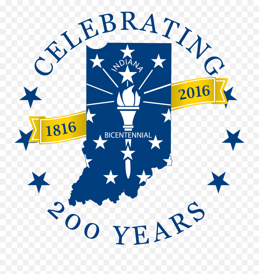 Indiana Bicentennial Commission Logo Hoosier Livin - Indiana Bicentennial Flag Png,Ice Age Logo