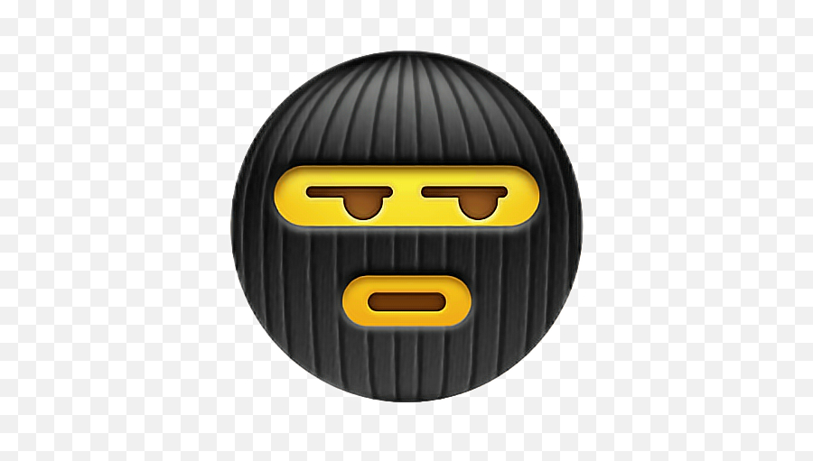 Emoji Emojis Emojisticker Sticker By Christy Newton - Burglar Emoji Png,Ski Mask Transparent