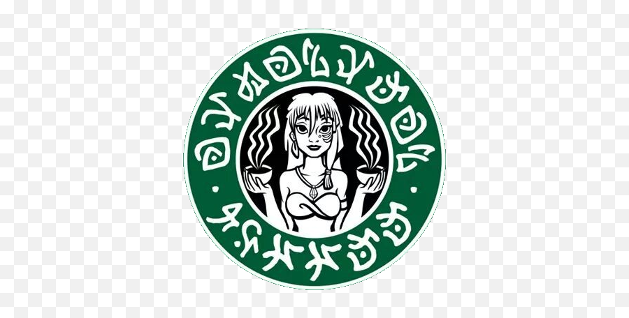 Atlantean Coffeeu0027 Sticker By Paulhannah In 2020 Disney - Atlantis The Lost Empire T Shirts Png,Starbucks Logo Images