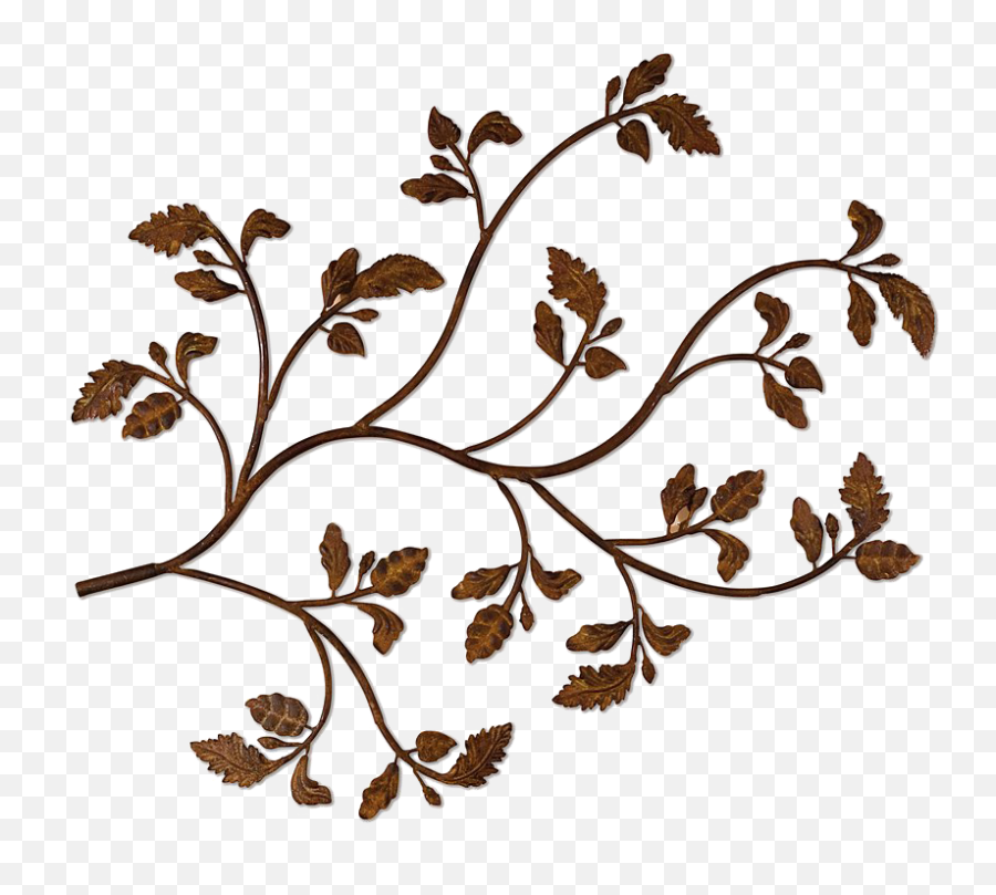 Floral Wall Decor Transparent Png - Clipart For Wall Decoration,Wall Art Png