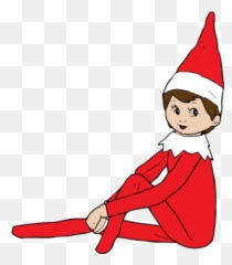 Clipart Elf - Elf On The Shelf Cut Out Png,Elf On The Shelf Png