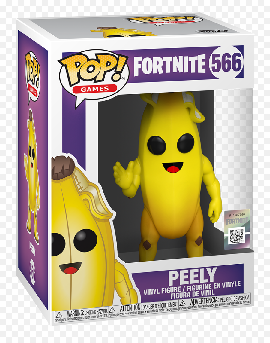 Funko Pop Games Fortnite - Peely Pop Peely Fortnite Png,Fortnite Health Bar Png