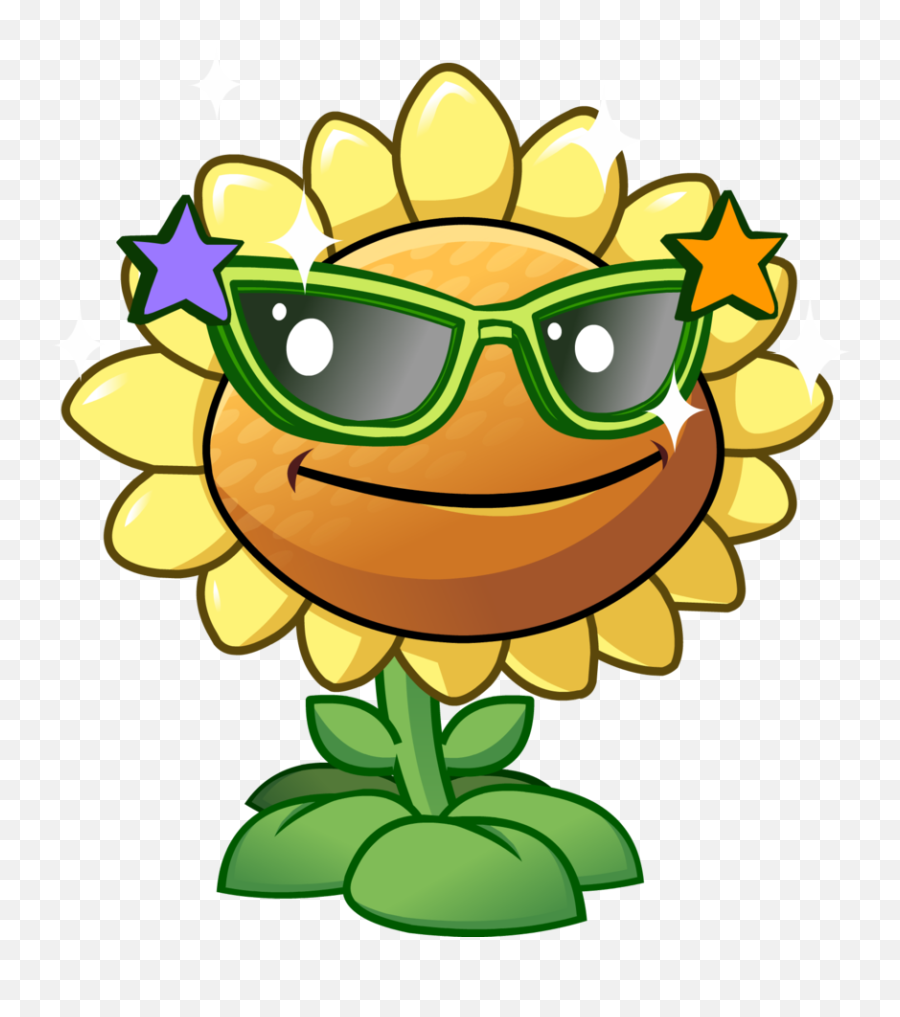 Plant Clipart Zombie - Sunflower Plants Vs Zombies Png,Plants Vs Zombies Png