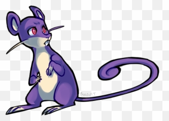 Rattata Png Image With No Background - Animal Figure,Rattata Png