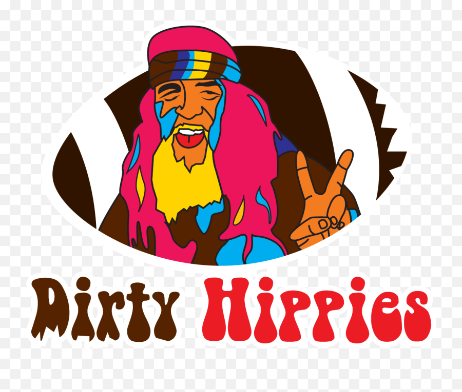 Dirty Hippies Fantasy Football - Hippies Logo Png,Fantasy Football Logo Images