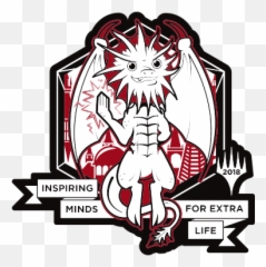 Extra Life Charity 2018 Pin - Automotive Decal png
