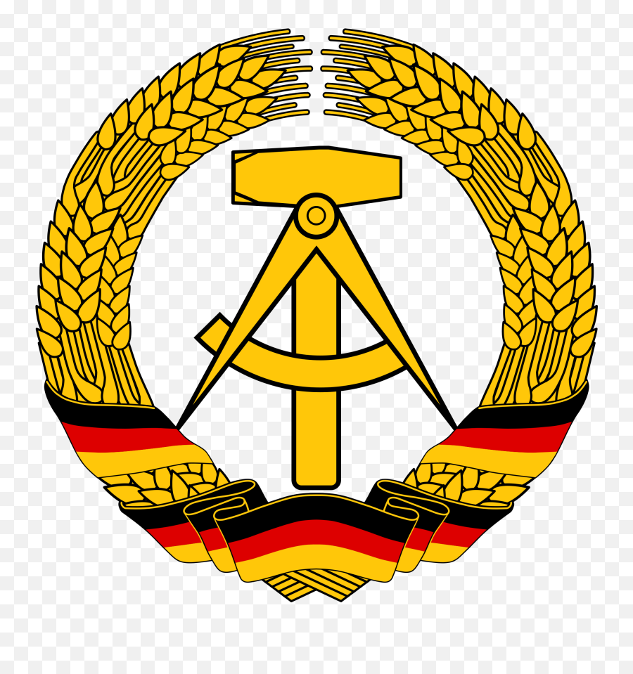 Coat Of Arms East Germany Png Ddr Logo