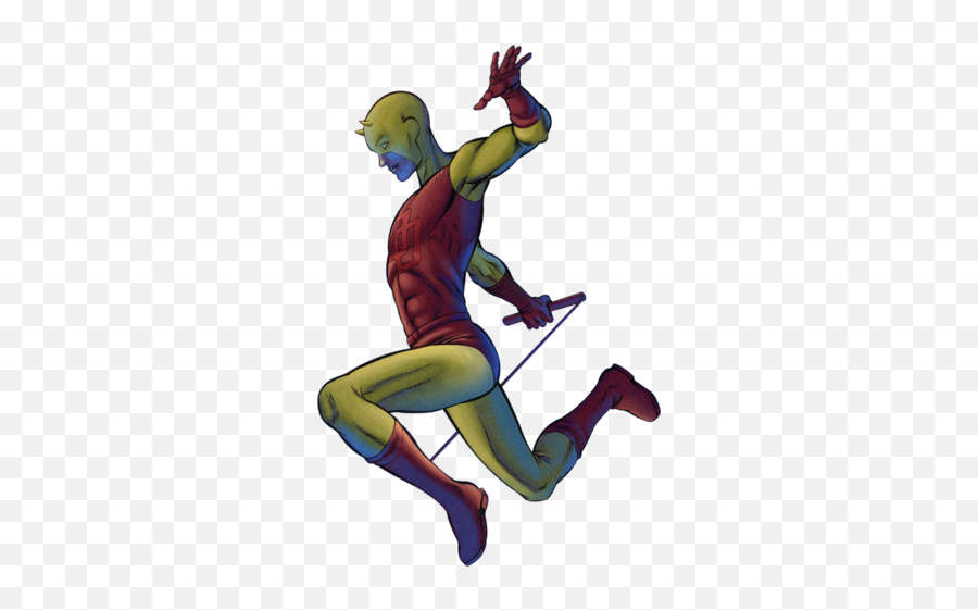 What Are The Differences Between Earth - 616 Daredevil And Cartoon Png,Daredevil Transparent