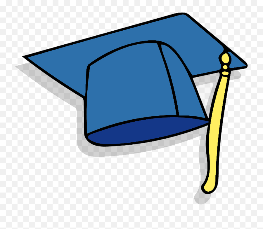 Graduation Cap Clipart Blue Png Image - Graduation Cap Clip Art Blue,Blue Graduation Cap Png