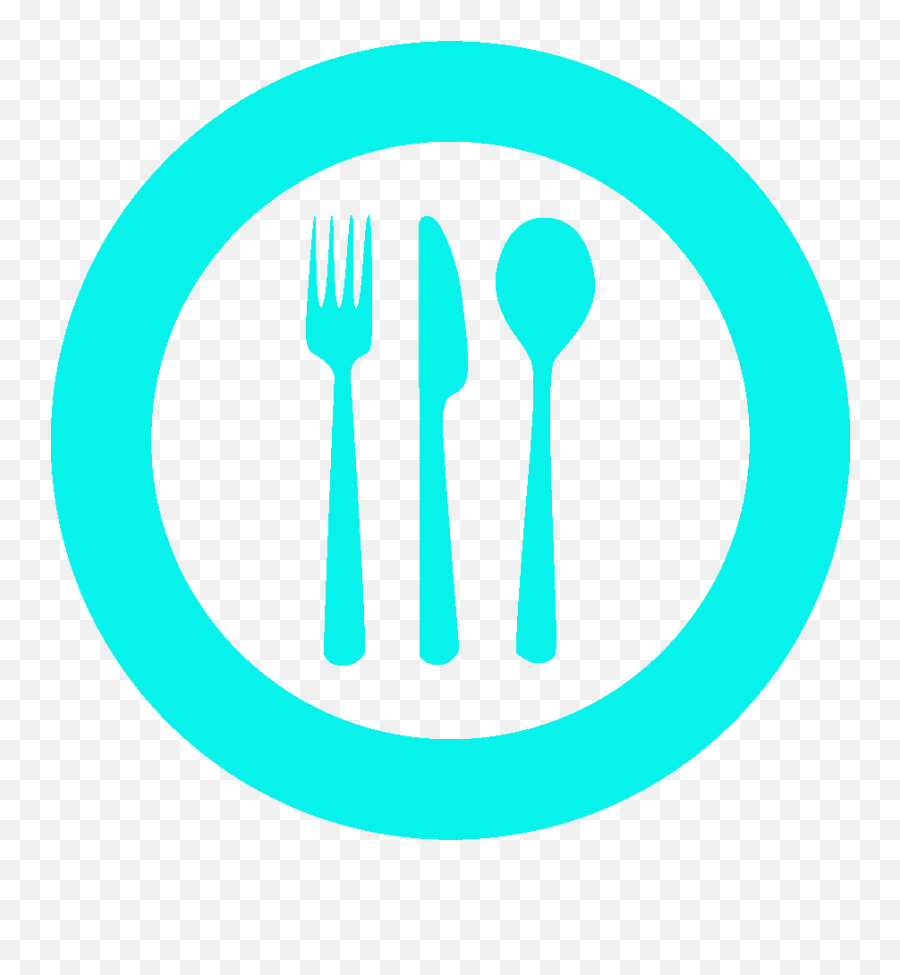 Restaurant Icon Png 7 Copy - Serving Platters,Fork Plate Icon