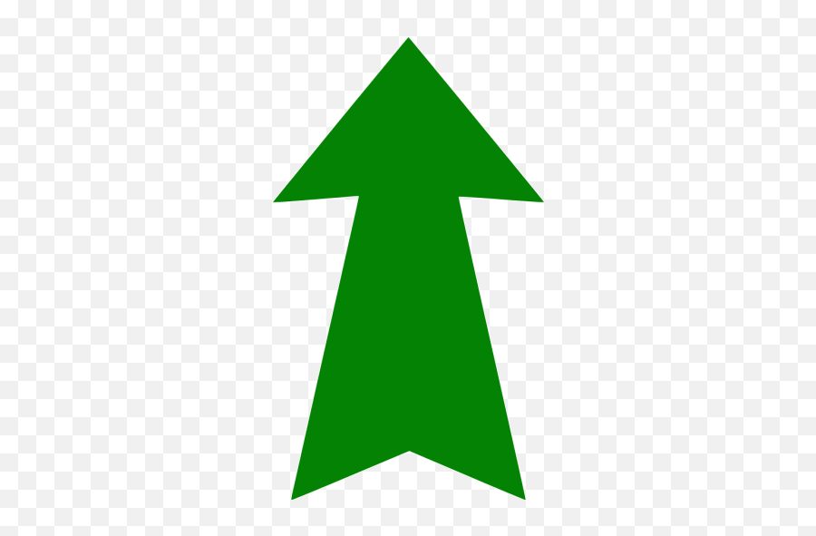 Green Arrow Up 4 Icon - Green Arrow Gif Transparent Png,Green Up Arrow Icon