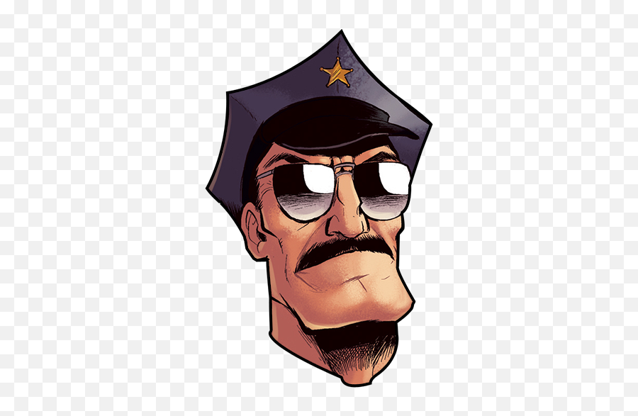 Axe Cop Head Icon - Currency Cop Png,Cop Icon