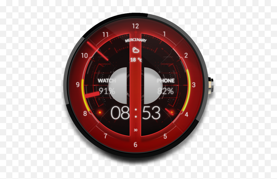 Deadpool U2013 Tha Icon - Indicator Png,Design Icon Watch