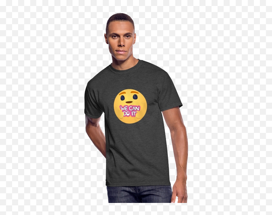 We Can Do It Care Emojis Shirts - Menu0027s 5050 Tshirt Png,Facebook Male Icon