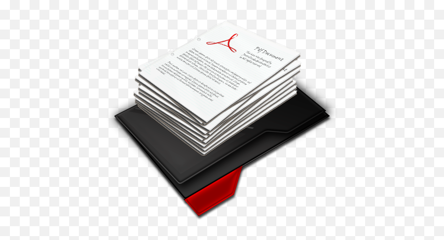 Folder My Documents Red Icon - My Documents Cool Icon Png,My Documents Folder Icon