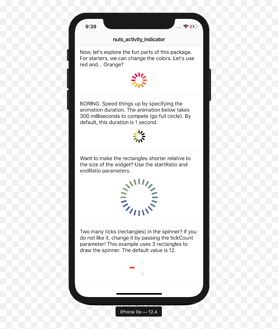 Indicators Loading Refresh Progress Packages By Flutter - Dot Png,Loading Icon On Iphone Home Screen