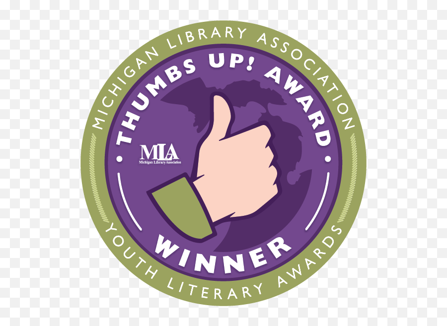 Thumbs Up Award - Teen Library Services Teen Vote Emblem Png,Thumbs Up Transparent