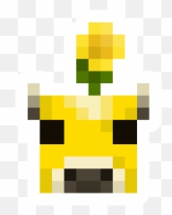 Moobloom Stickers - Minecraft png
