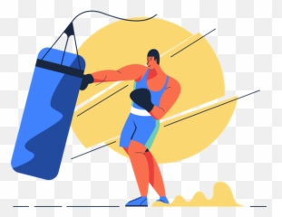 Boxer Icon - Download In Glyph Style Sporty Png,Boxer Icon