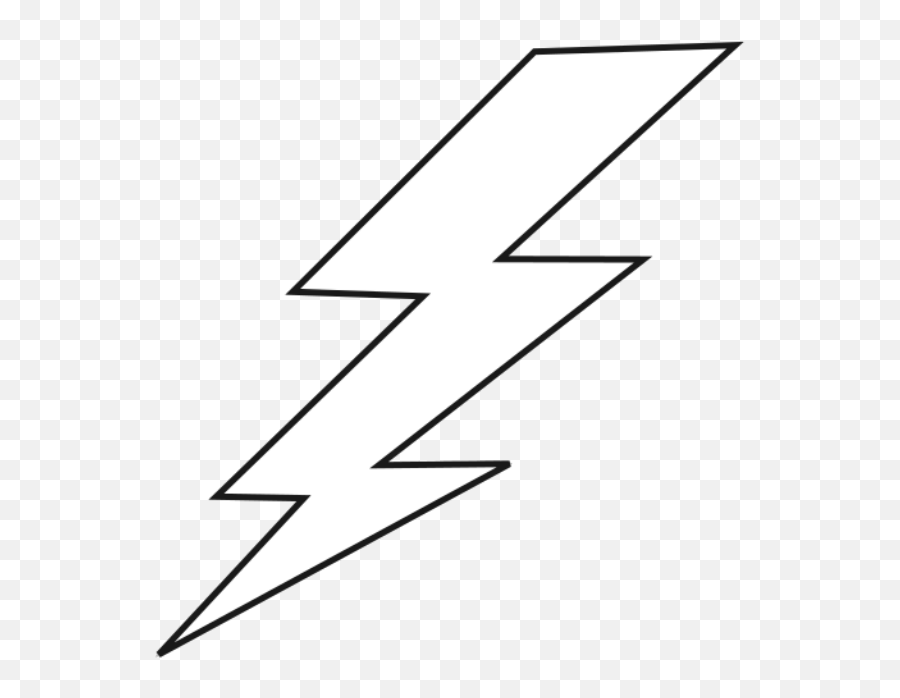 Lightning Templates - Printable Lightning Bolt Template Png,Lightning Strike Png