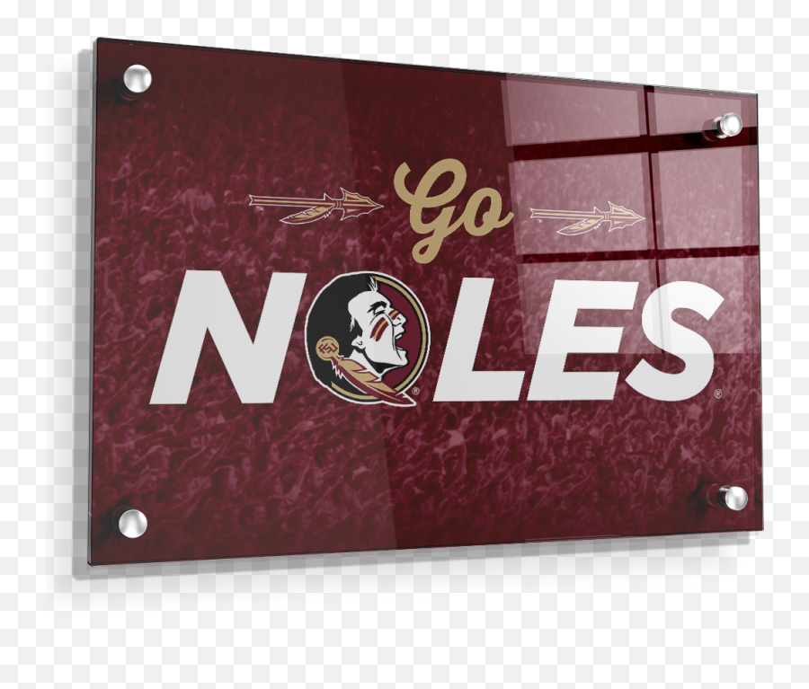 4x6 Photo Fsu Picture Frame As For This House We Yell Go - Florida State Png,Yell Icon