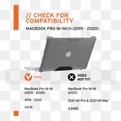 Plyo Series Apple Macbook Pro 16 2019 - 2020 Case Vertical png