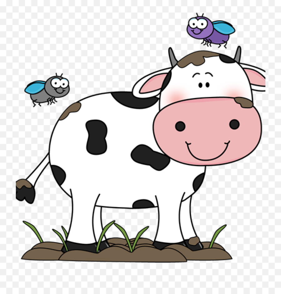 Download Cute Cow Clipart Clip Art In The Mud - Cute Cow Clipart Png,Cute Cow Icon