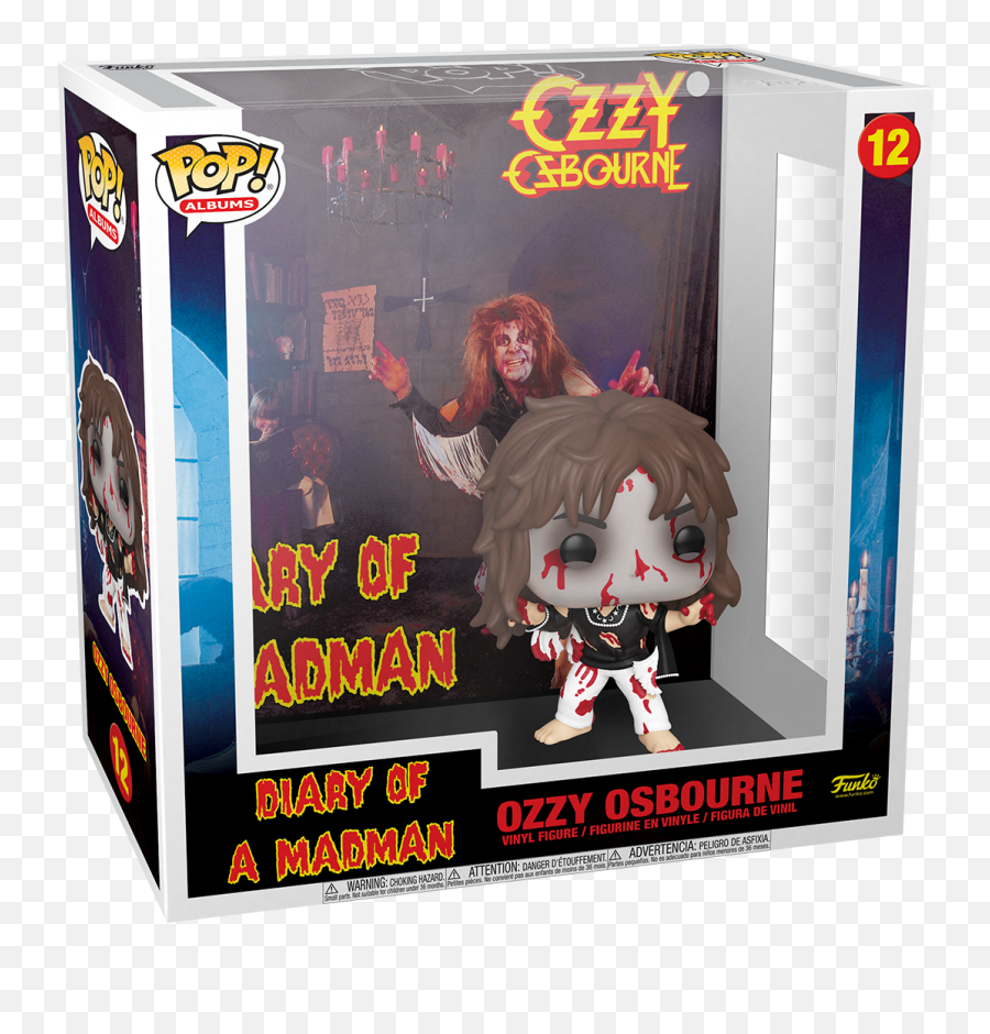 Funko Pop Albums Ozzy Osbourne - Diary Of A Madman Funko Pop Album Ozzy Osbourne Png,Mega Man Legends Icon