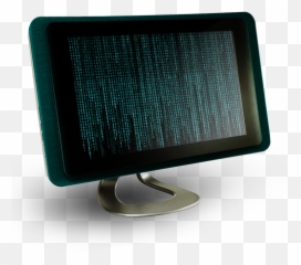 Computer Matrix Icon Claire Monitor Iconset Prasilarts - Png