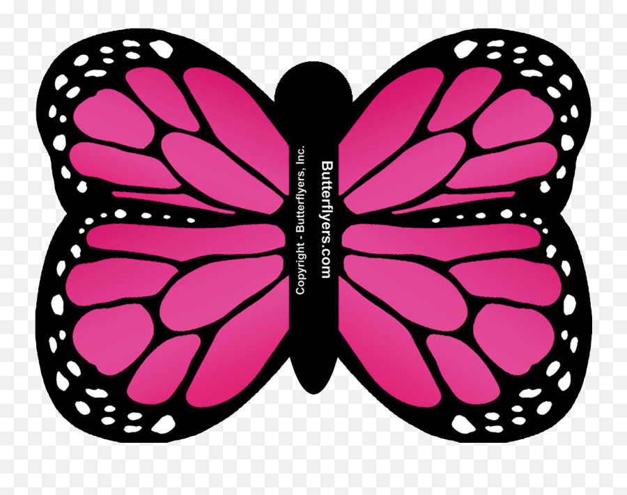 Pink Monarch Butterfly Greeting Card With Wind Up Flying - Greeting Card Png,Monarch Icon