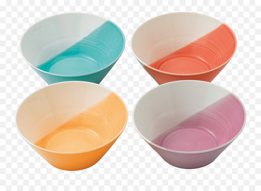 1815 Bright Colors Noodle Bowl Set Of 4 Royal Doulton - Royal Doulton Set 1815 Png,Noodle Bowl Icon