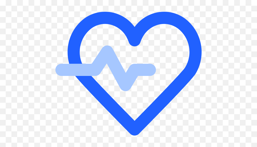 Beat Health Heart Rate Icon - Blue Transparent Heart Beat Png,Heart Beat Png