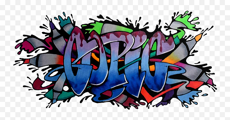 Download Hd Words Transparent Graffiti - Transparent Background Graffiti Transparent Png,Graffiti Transparent