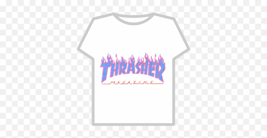Purple Fire Thrasher Logo - Roblox Flame Thrasher Logo Transparent Png,Thrasher Png