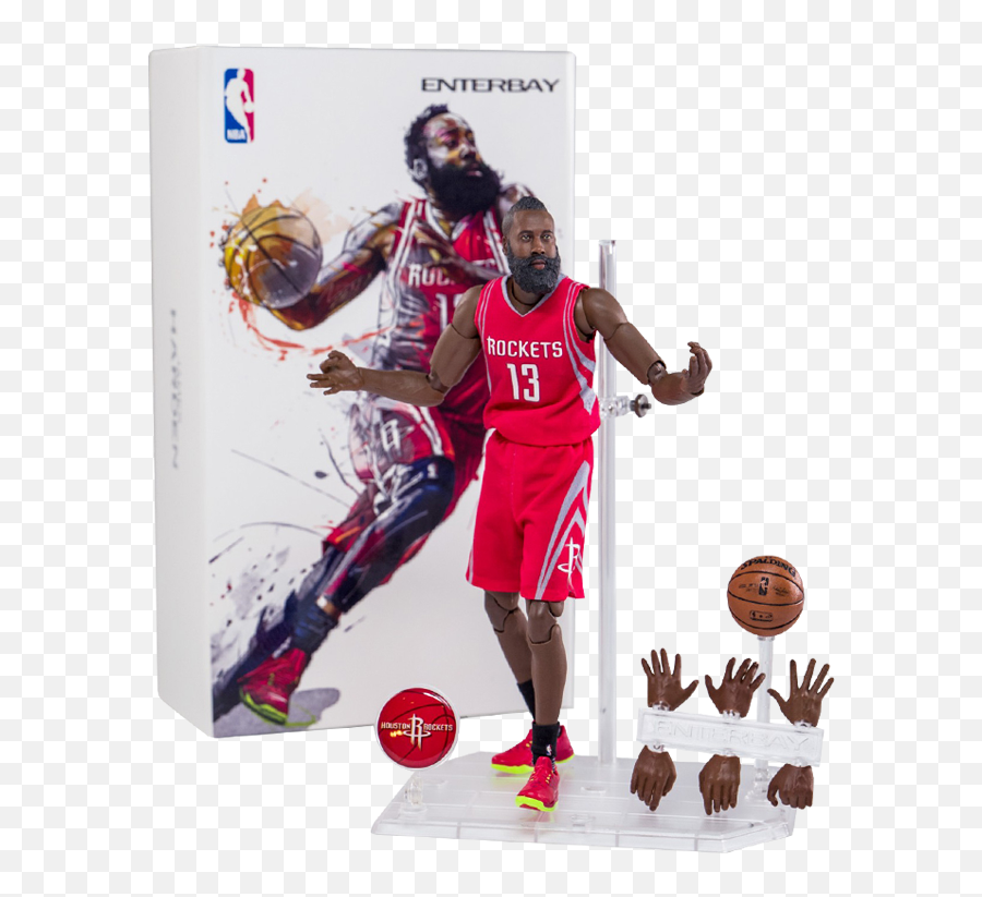 Download Enterbay Soldier Model 19 Blue Ball Star Hand Can - James Harden Iphone Case Png,James Harden Png