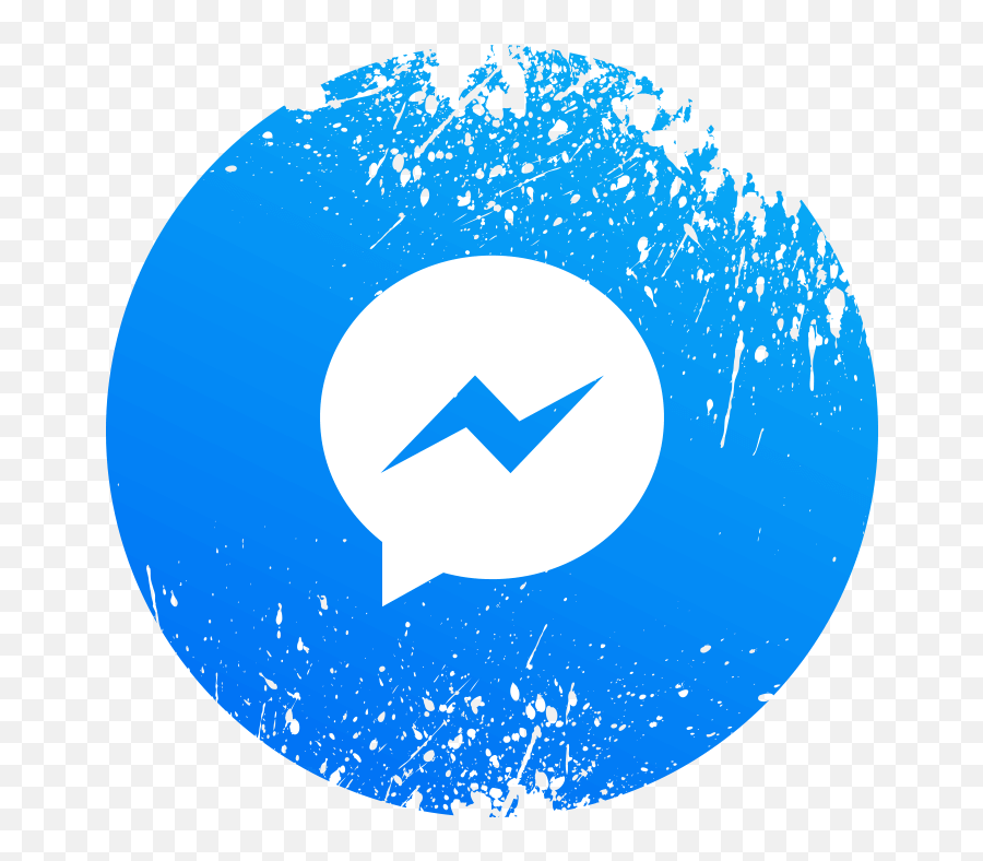 Messenger Splash Icon Png Image Free Download Searchpngcom - Icon Instagram Logo Png,Blue Splash Png