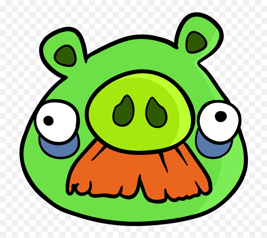 Learn How To Draw Mustache Pig - Easy Draw Everything Angry Birds Drawing Pigs Png,Pig Transparent