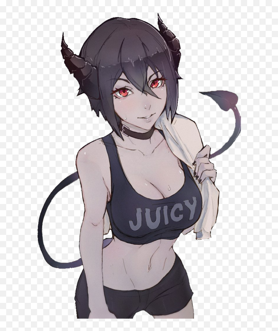 Anime Girl - Cute Anime Demon Girl Png,Hot Anime Girl Png