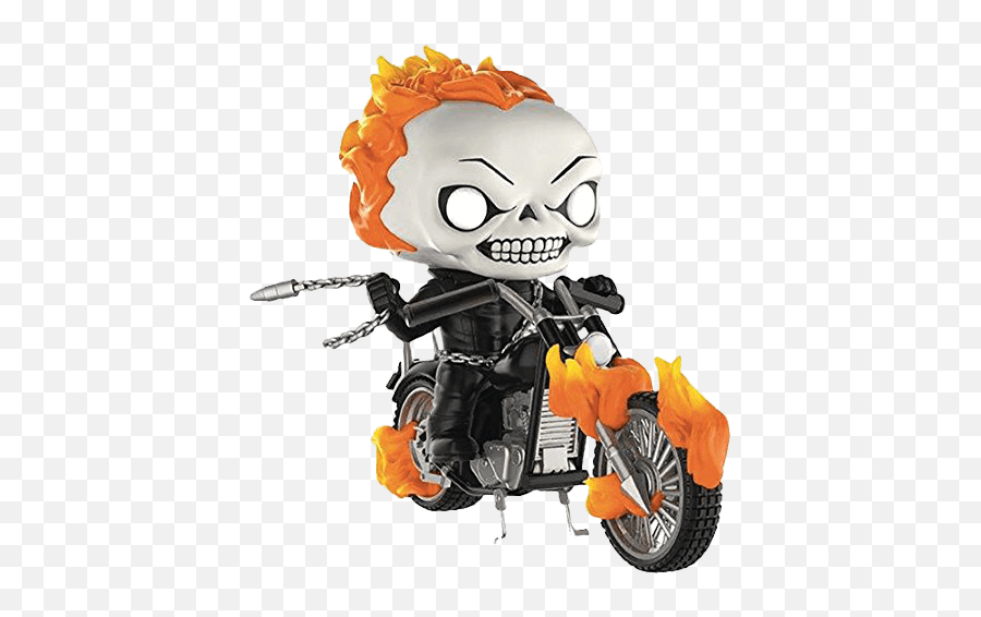 Download Hd Classic Ghost Rider - Funko Ghost Rider Ghost Ghost Rider Funko Pop Png,Ghost Rider Png