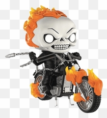 Download Hd Classic Ghost Rider - Funko Pop png