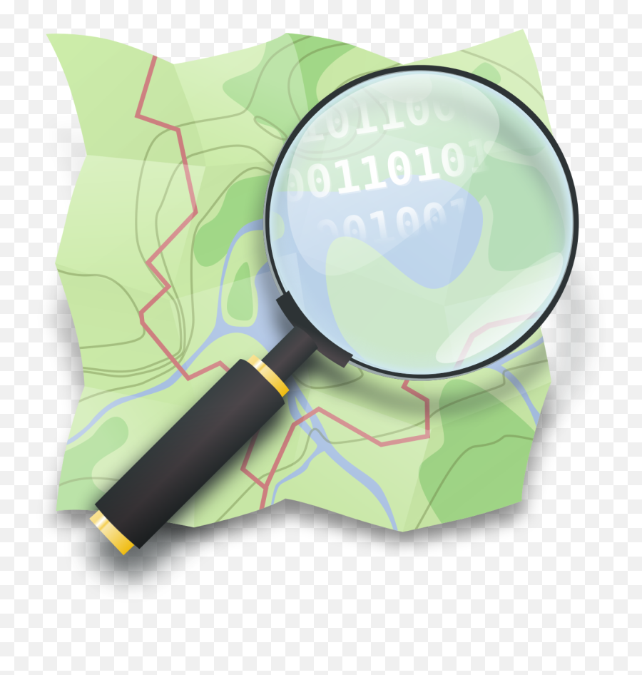 Openstreetmap - Wikipedia Openstreetmap Logo Png,Magnifying Glass Transparent Background