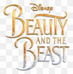 Download Beauty And The Beast Title Png Image With No - Calligraphy,Beauty And The Beast Png