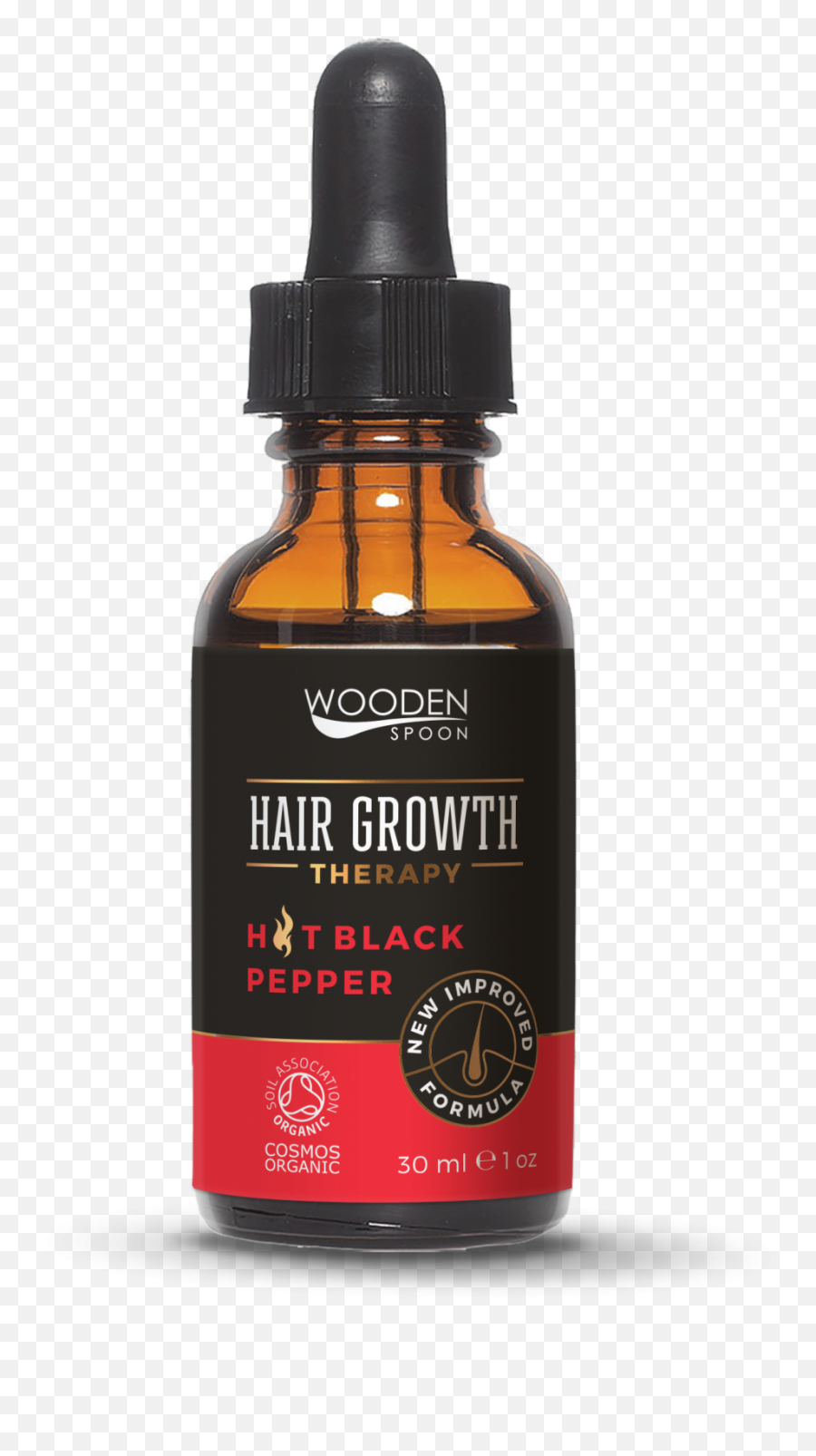 Organic Hair Growth Serum With Pepper Seed Oil Wooden Spoon - Wooden Spoon Hajnöveszt Png,Wooden Spoon Png