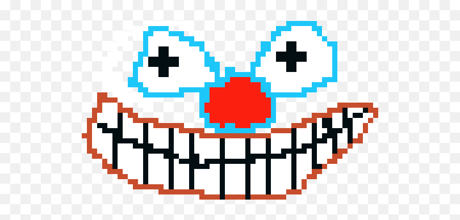Clown Face Pixel Art Maker - Circle Png,Clown Face Png